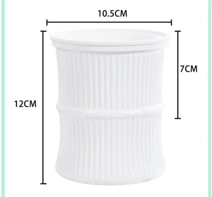 Self-Watering Planter Insert, Transparent Double-Layer Plastic Flower Pot, Water Storage, 12 × 10.5 cm, 5 Colors - product view 2