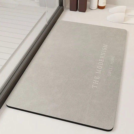 Rubber Bathroom Door Mat, Waterproof Anti-Slip Machine-Made Floor Carpet in 4 Sizes for Entryways and Bathrooms - product view 1
