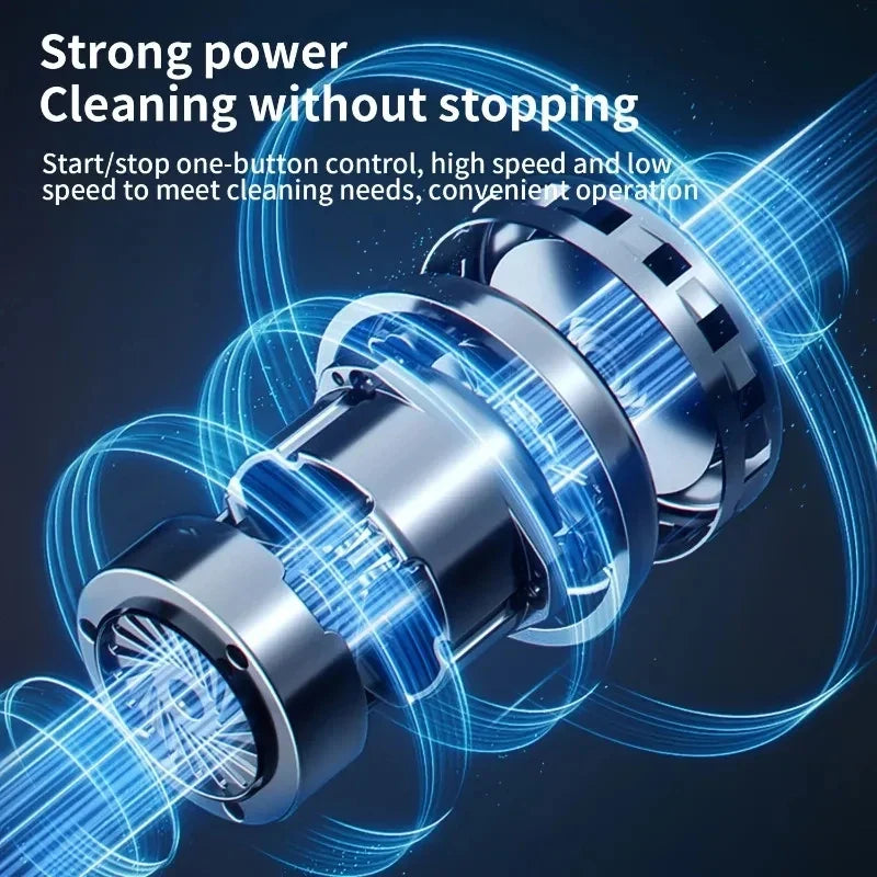 Electric Spin Scrubber, 5 Replaceable Brush Heads, 3-Speed Adjustable Handheld Shower Cleaner in Grey or White - product view 6