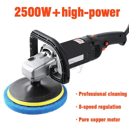 High-Pressure Carpet and Sofa Cleaning Machine, 220V Roller Brush, Rotating Mop for Floors, Tiles, Cars and Gardens - product view 5