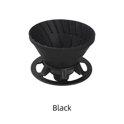 Reusable Silicone Coffee Filter Dripper, Basket Shape, 1–2 Cup Brewing, Camping and Barista Tool - product view 3