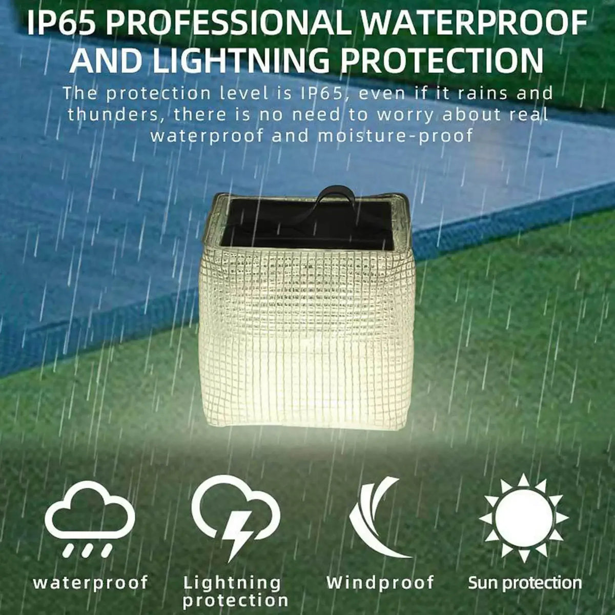 camping lantern - product view 1