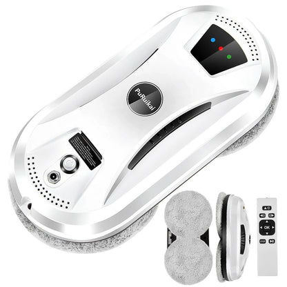 Window Cleaning Robot, 5600Pa Suction, Remote Control, 100–240V, 20-Minute Power-Loss Protection - product view 1