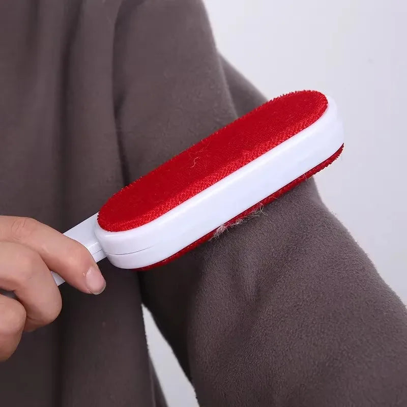 Reusable Pet Hair Remover Brush, Self-Cleaning Manual Lint Roller with Electrostatic Adsorption for Home and Car - product view 2