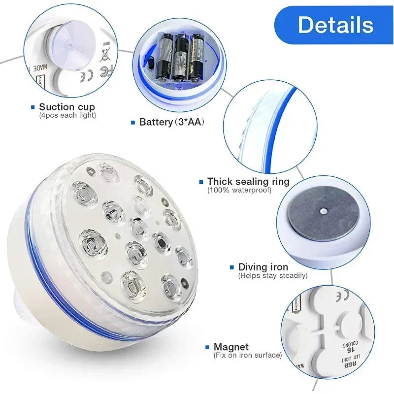 pool lights - product view 5