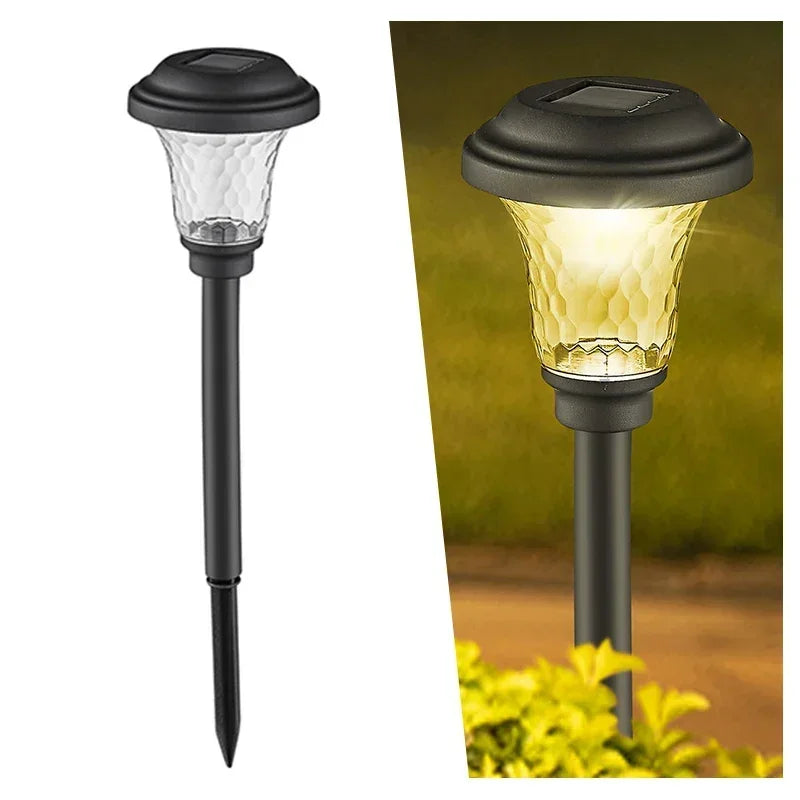 Solar Garden Path Lights, LED Waterproof Landscape Lamps, Dimmable Outdoor Walkway Lighting, 1PC or 2PC Set - product view 1