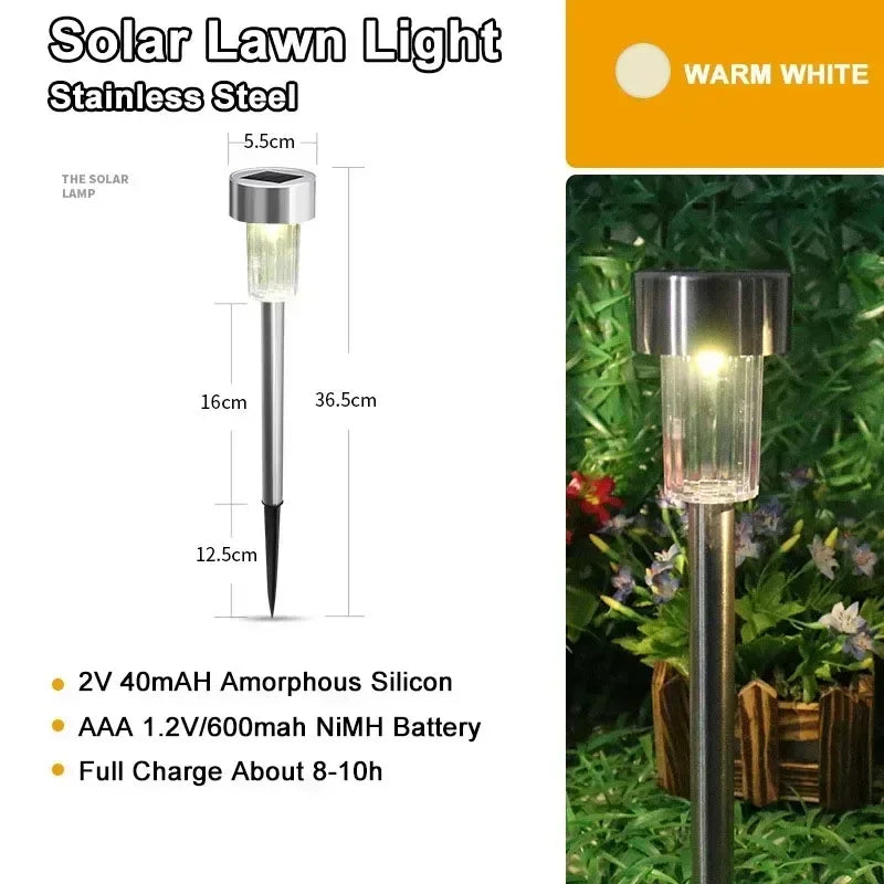 solar garden lights - product view 3