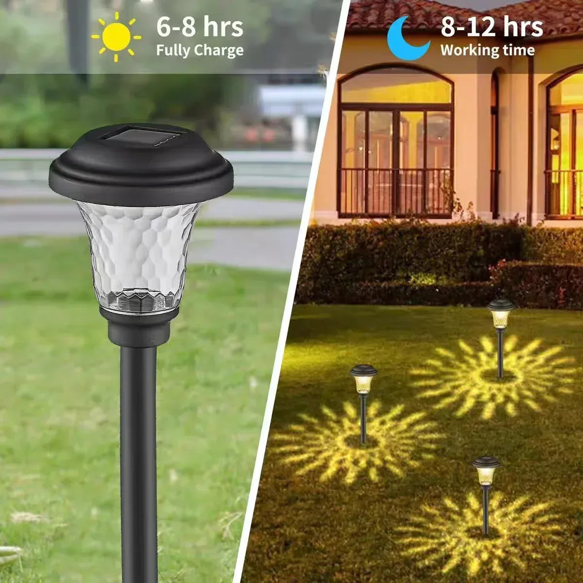 solar garden lights - product view 6