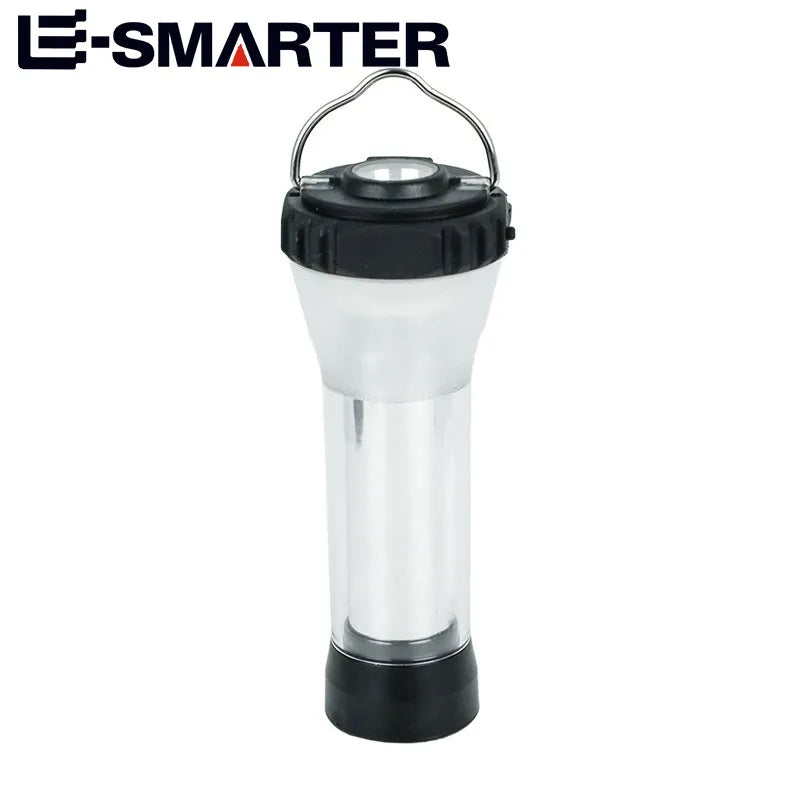 Rechargeable Camping Lantern, 100 Lumens, 3 Light Settings, 10W LED, Built-In Battery, Black or Green - product view 4