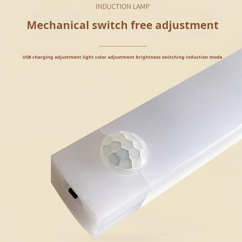 Wireless Rechargeable Cabinet Light with Motion Sensor, Self-Contained LED Night Lamp for Closet, Kitchen and Wardrobe - product view 3