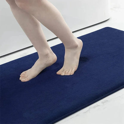 Memory Foam Bath Mat, Super Absorbent Non-Slip Polyester Microfiber Rug, Machine Washable, Multiple Sizes for Bathroom - product view 2
