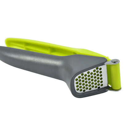 Stainless Garlic Press, Handheld Garlic Crusher and Mincer with Stainless Steel Blade for Home Cooking Preparation - product view 1