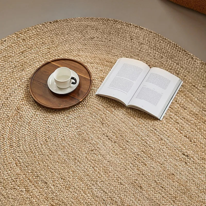 jute rug - product view 4