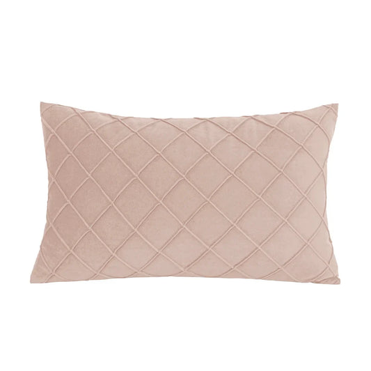 Velvet Sofa Cushion Cover, Woven Solid Decorative Pillowcase, 30 x 50 cm, Multiple Colors for Seat, Chair, Car and Home - product view 1