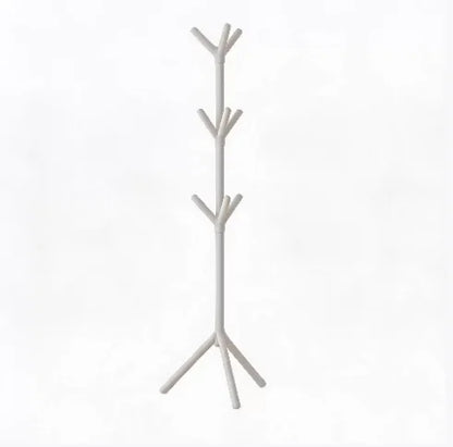 Freestanding Garment Rack, Tree-Branch Coat Stand with Multiple Hooks, Movable Entryway Clothes Organizer, Black or White - product view 1