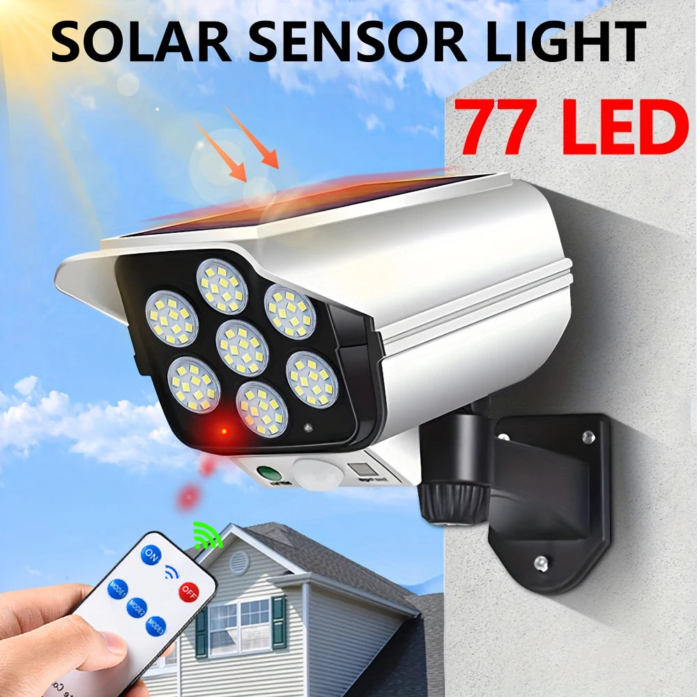 solar flood lights - product view 1