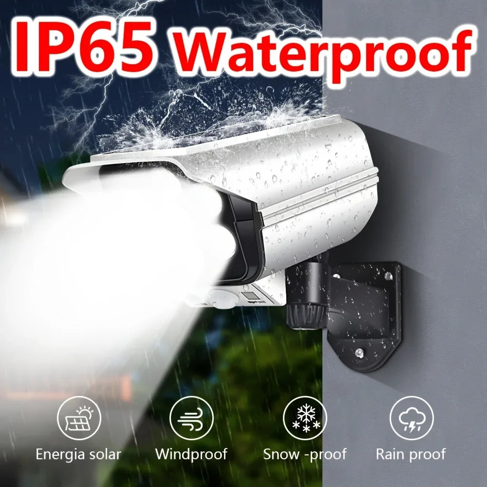 Solar Flood Light with Motion Sensor, Remote Control, 77 LED, 3 Lighting Modes, 3.7V Battery for Outdoor Walls - product view 4