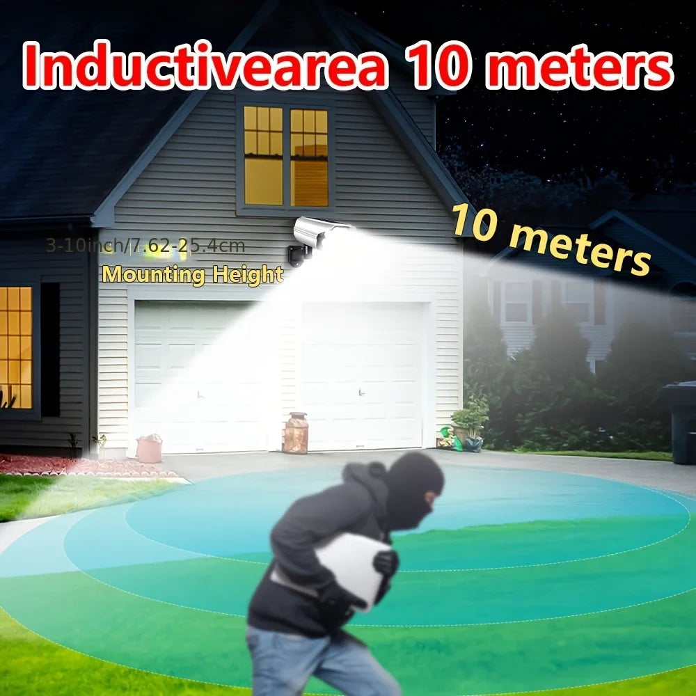 Solar Flood Light with Motion Sensor, Remote Control, 77 LED, 3 Lighting Modes, 3.7V Battery for Outdoor Walls - product view 6