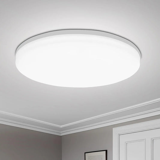 Modern Round LED Ceiling Light, Ultra-Thin 4 cm Design, 18W–48W, 4 Sizes, 3 Light Colors for Indoor Rooms - product view 1