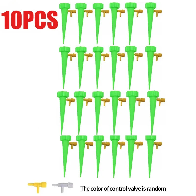 Adjustable Self-Watering Planter Insert, Automatic Drip Irrigation Device, 5ml Plastic Plant Watering Kit, 13.5x3cm - product view 3