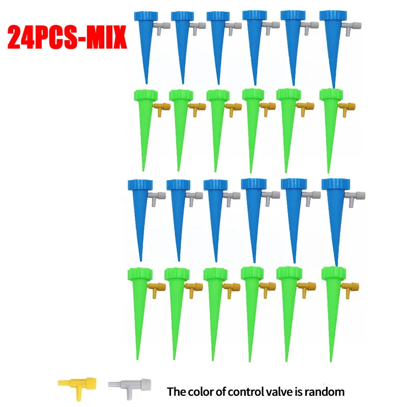 Adjustable Self-Watering Planter Insert, Automatic Drip Irrigation Device, 5ml Plastic Plant Watering Kit, 13.5x3cm - product view 6