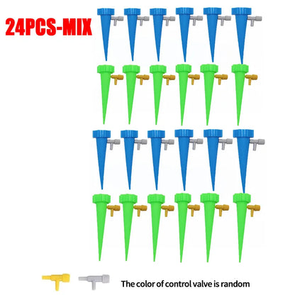 Adjustable Self-Watering Planter Insert, Automatic Drip Irrigation Device, 5ml Plastic Plant Watering Kit, 13.5x3cm - product view 6
