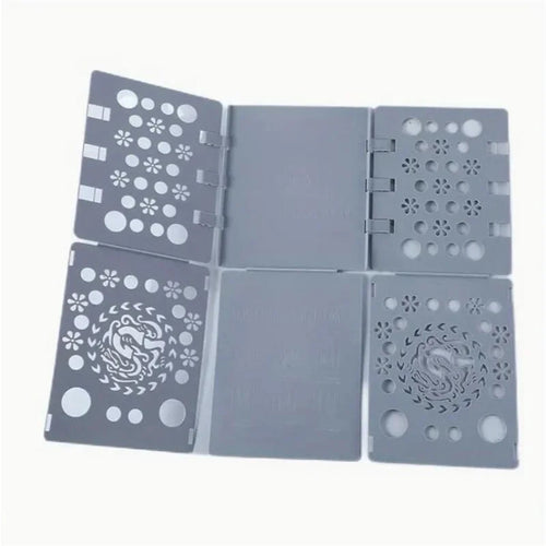 Travel Garment Folder, Reusable Plastic Clothes Folding Board with Printed Steps for Shirts, Pants and Suitcases - product view 1