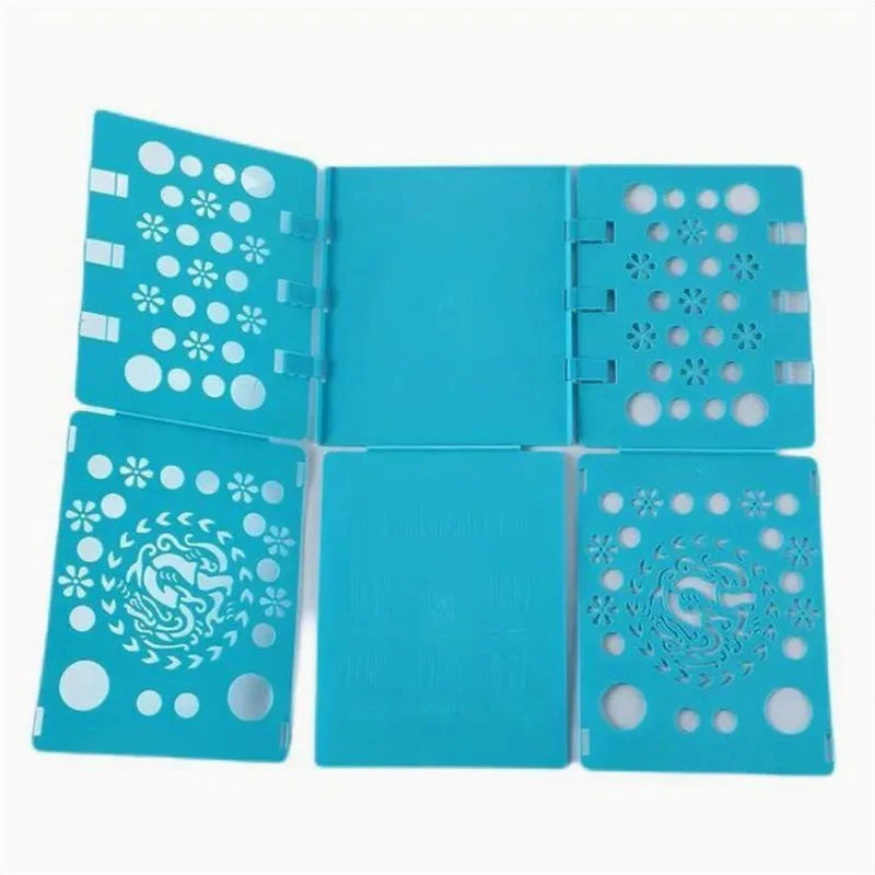 Travel Garment Folder, Reusable Plastic Clothes Folding Board with Printed Steps for Shirts, Pants and Suitcases - product view 4