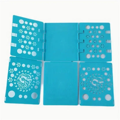 Travel Garment Folder, Reusable Plastic Clothes Folding Board with Printed Steps for Shirts, Pants and Suitcases - product view 4