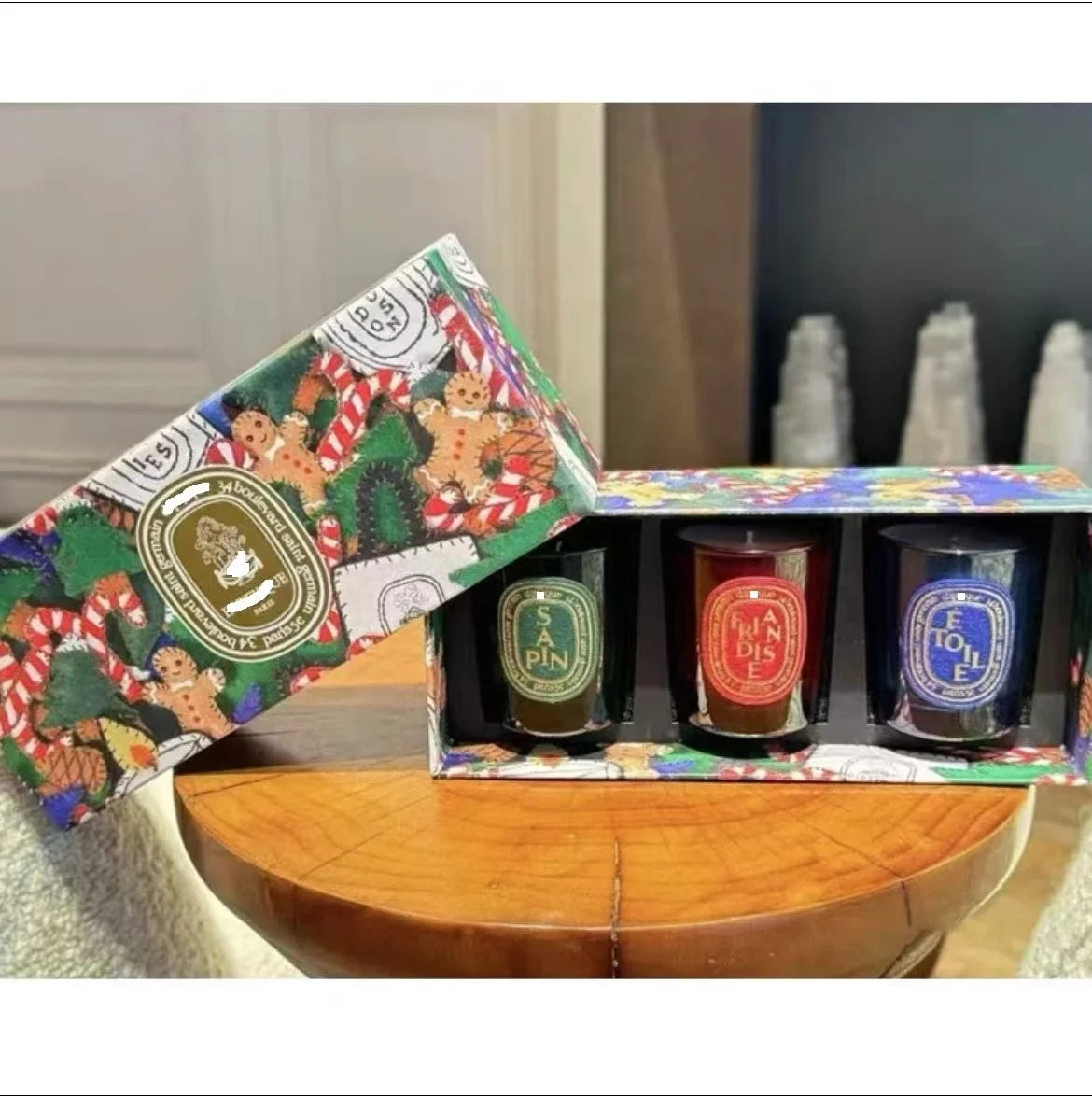 Scented Aromatherapy Candle, Romantic Christmas Carousel Décor and Gift, 70g or 190g Edition Options - product view 4