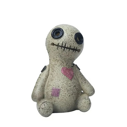 Voodoo Doll Incense Holder, Ceramic Desktop Aroma Burner, 3.7-Inch Decorative Piece for Bedroom and Living Room - product view 4