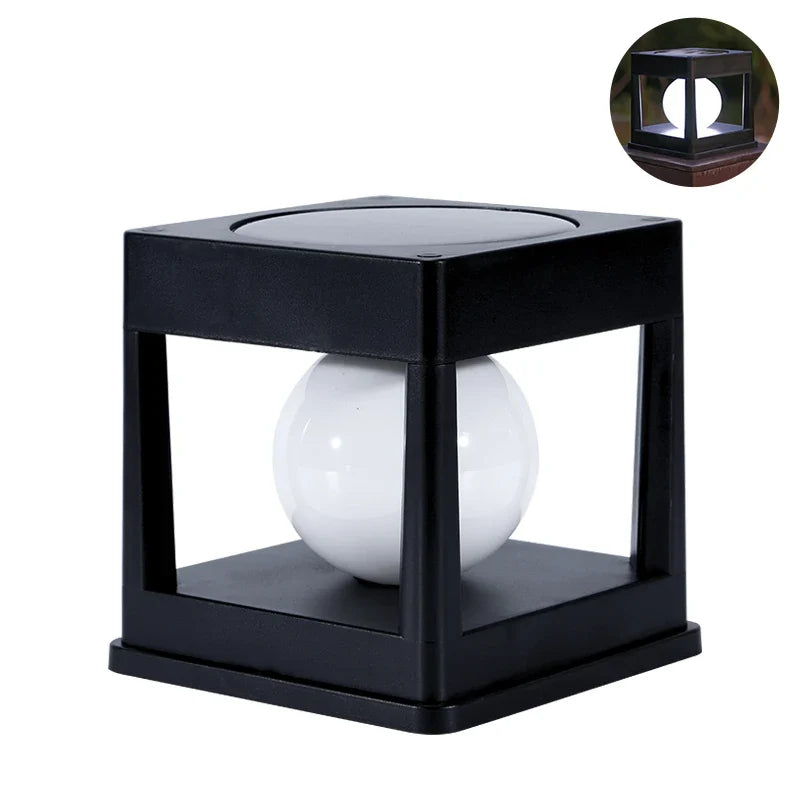 Solar LED Post Cap Light, product view 1