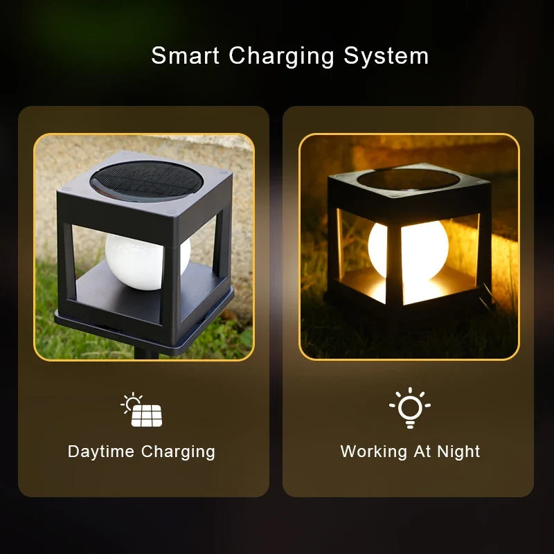 Solar LED Post Cap Light, product view 5