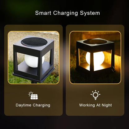 Solar LED Post Cap Light, product view 5