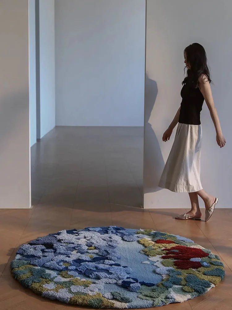 wool rug - product view 3