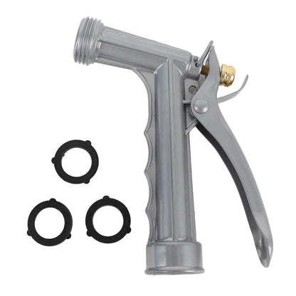 Adjustable Garden Hose Nozzle, Zinc Alloy High-Pressure Sprayer with Mist, Shower and Jet Modes for Plants, Cars and Pets - product view 1