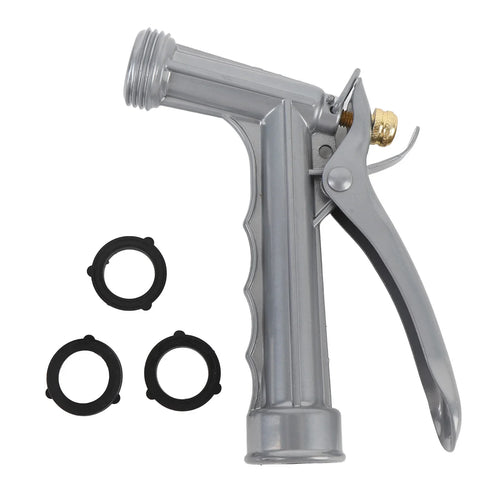 Adjustable Garden Hose Nozzle, Zinc Alloy High-Pressure Sprayer with Mist, Shower and Jet Modes for Plants, Cars and Pets - product view 1