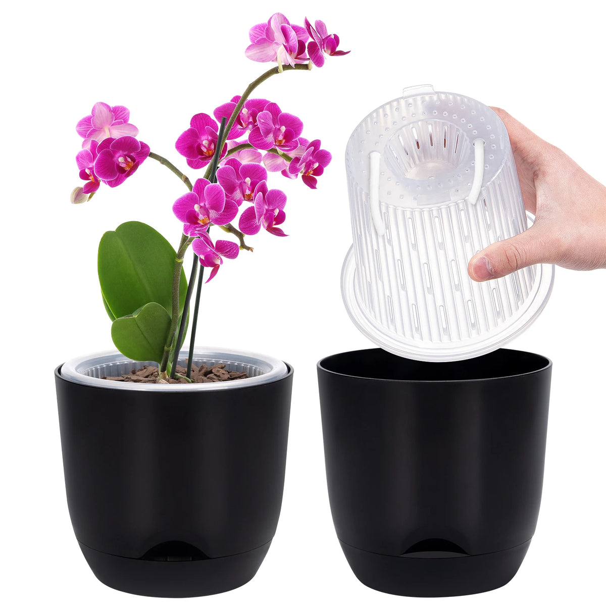self watering planter insert - product view 4