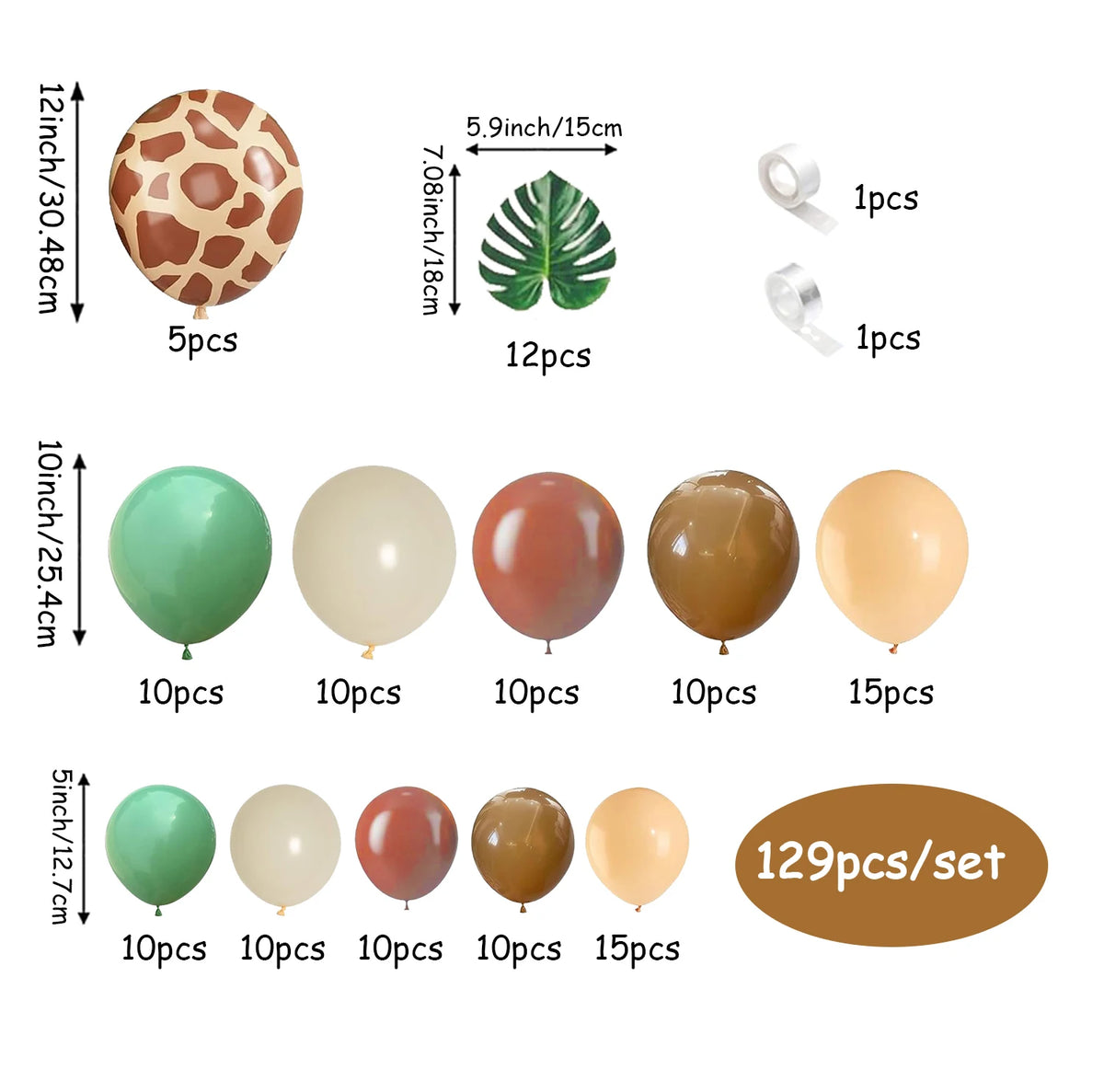 birthday decorations - product view 2