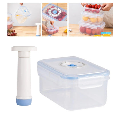 Vacuum Kitchen Canister with Air Pump, Airtight Food Storage Container, Stackable PP Box in 0.52L–8.5L Sizes - product view 3