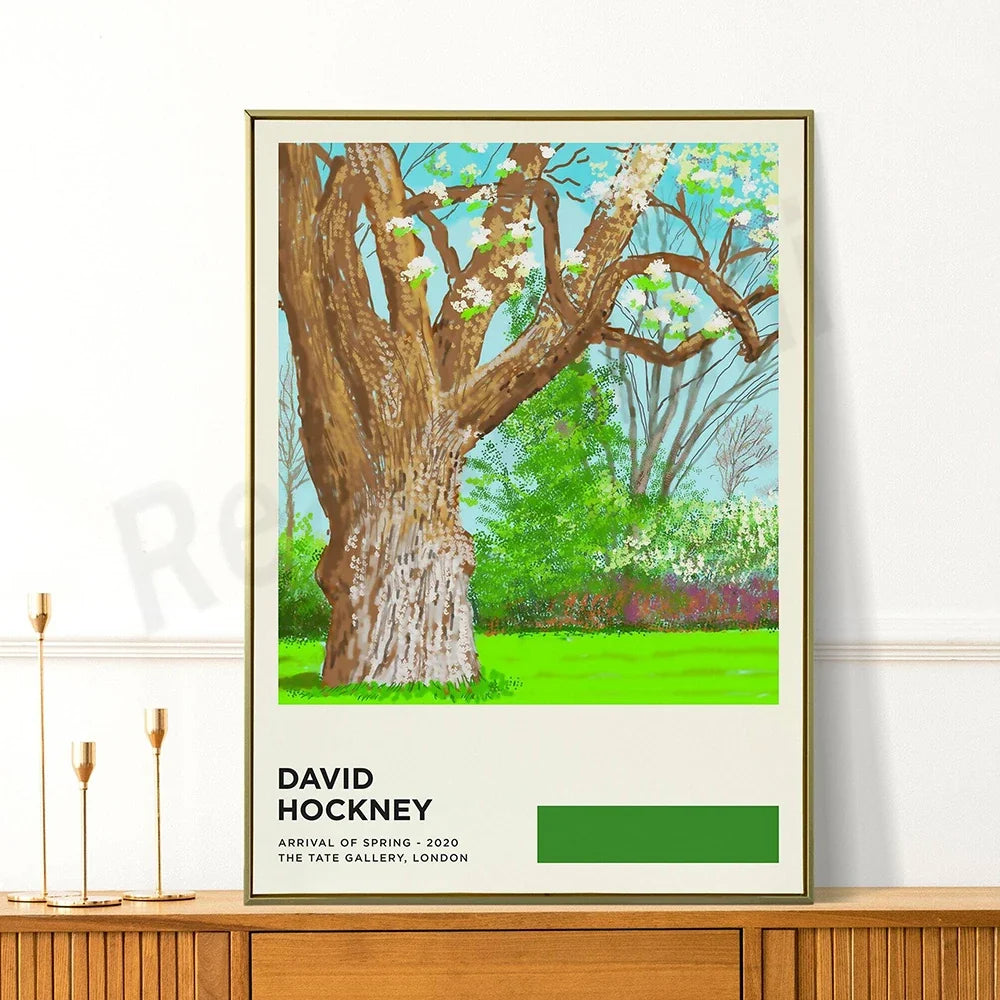 Landscape Canvas Wall Art Print, Classical Vertical Rectangle, Frameless Spray-Painted Artwork in 10 Sizes for Gallery Walls - product view 2
