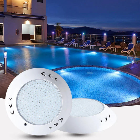 Underwater Pool Lights, 12V AC LED Lamps with ABS Body, 18W–54W Options for Swimming Pools and Outdoor Water Features - product view 1