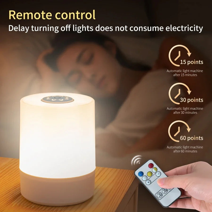touch control bedside lamp - product view 4