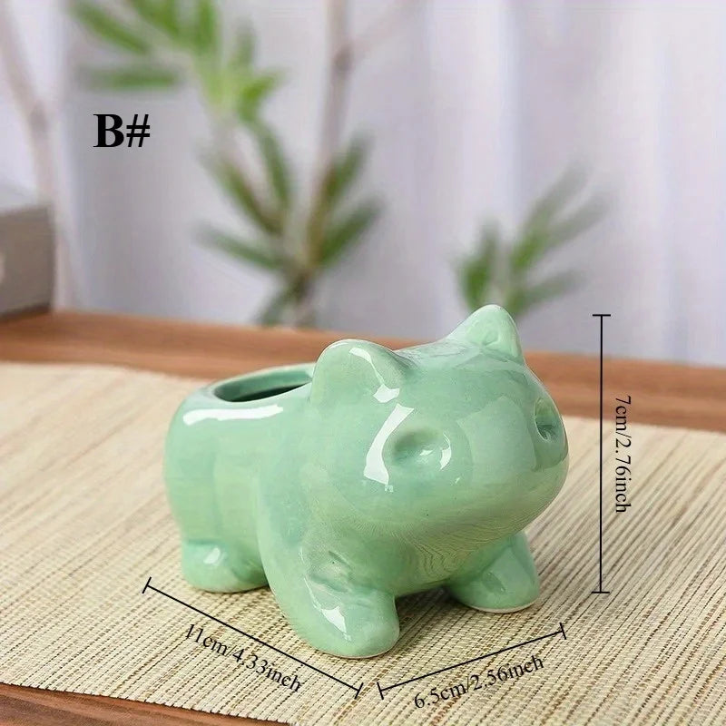 ceramic planter - product view 3