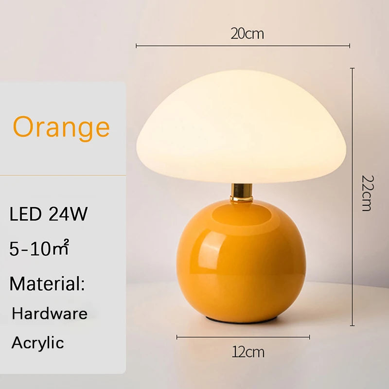 ceramic bedside lamp - product view 5
