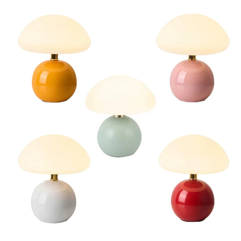 ceramic bedside lamp - product view 6