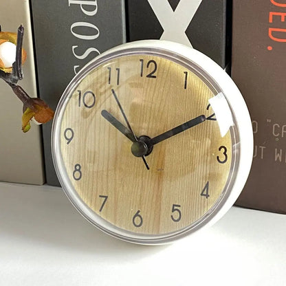 Waterproof Shower Wall Clock, 7 cm Quartz Clock with Strong Suction Cup for Bathroom, Kitchen, Mirror and Glass - product view 5