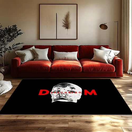 Striped Kitchen Rug, Anti-Slip Fade-Resistant 100% Polyester Mat with Jute Backing, 10 Sizes for Door and Floor - product view 1