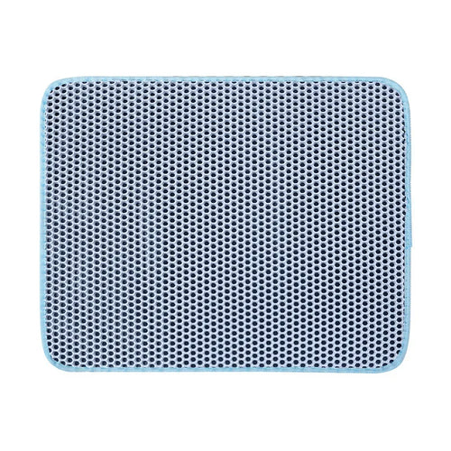 Waterproof Cat Litter Mat, Double-Layer EVA Litter Trap with Hexagonal Surface, Washable Non-Slip Design, 30 x 45 to 60 x 90 cm - product view 1