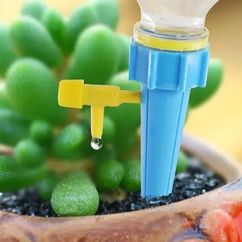 Plant Watering Globes, 10-Piece Adjustable Drip Irrigation Kit, 2–30 Drops per Minute for Potted Plants - product view 1